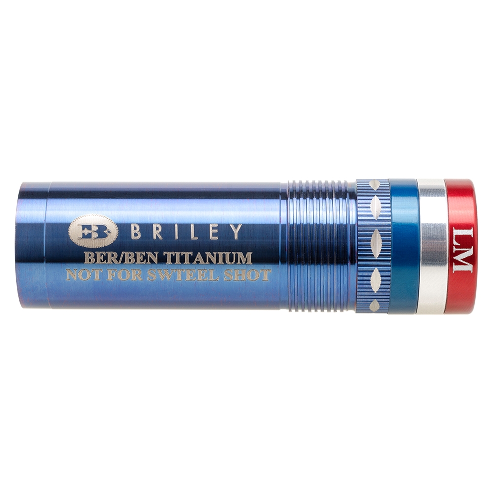 Briley MFG Mobil Choke Red White & Blue Titanium Choke 12 Gauge