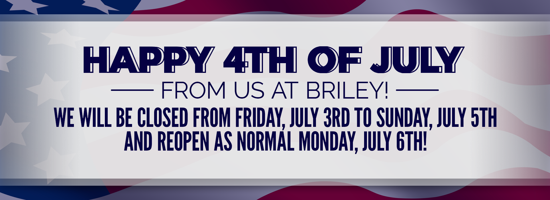 4th of July!