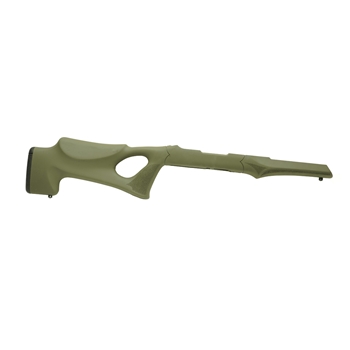 Ruger 10-22 Tactical Thumbhole Stock .920 Barrel Channel OD Green OverMolded Rubber