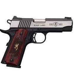 Browning Black Label Medallion Pro Compact 1911-380, .380, 3.63” 051913492 (G67202)