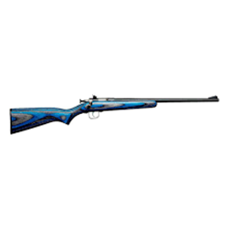 Crickett KSA2222 Youth 22 LR 1rd 16.12" Blued Barrel/ Blue Laminate Stock Youth (G70346)