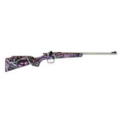 Crickett KSA2167 Youth 22LR, 1 rd capacity, 16.12", Synthetic Muddy Girl Camo (G70340)