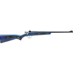 Crickett  KSA2222 Youth 22LR 1 rd, 16.12", Blue Laminate Stock, (G70345)