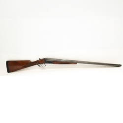 Preowned Merkel 47E SxS 12ga, 28”, w/Briley Companion 20ga Tube Set(G81887)