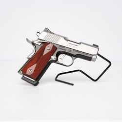 Preowned Kimber Ultra CDP II 2 Tone Silver Slide Night Sights, 45 ACP, (G71936)
