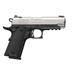 Browning 051121492 1911-380 Compact 380 ACP 8+1 3.63" Stainless / Black (G81926)