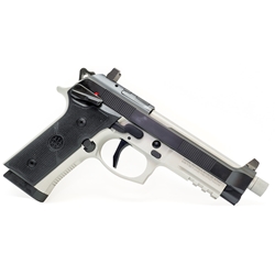Beretta USA J92XFMSA21TB 92XI SAO Tactical Full Size Frame 9mm Luger 18+1 5.10" Black Steel Threaded Barrel, Black Bruniton Serrated Steel Slide (G79959)
