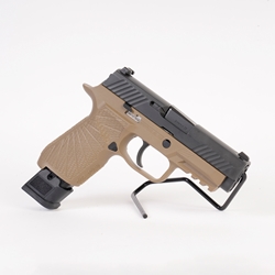 Sig Sauer P320 with WIison Combat Frame, FDE #320X5-9-TAS 9mm, 3-1/2", Preowned (G84072)