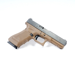 Glock 22, Gen 4 Dark Earth .40SW, 4”, 3-15rd mags, PG225023D Preowned (G87528)