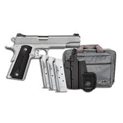 Kimber 1911 LW Stainless Bundle, .45ACP, 5”, 8-rd, 3700852 (G87105)