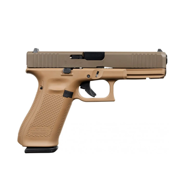 Glock 17 Gen 5, Davidsons Dark Earth & Patriot Brown 9mm, 4.49”, 17-rd ACG-57015 (G81658)