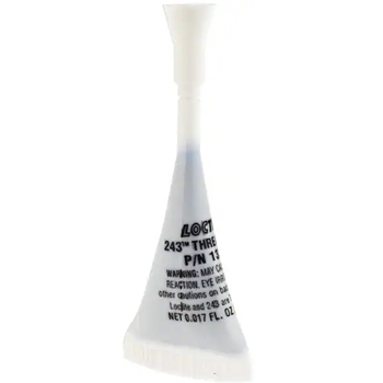 Loctite Threadlocker: Blue, Liquid, 0.5 mL, Bottle