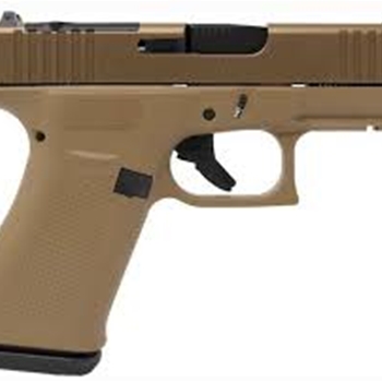 Glock 43X MOS Coyote PX435Z201FRMOSK 9mm, 3.41”, 10-rd, (G85012)