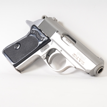 Walther PPK Nickel, .380, 3.31”, Preowned (G84945)