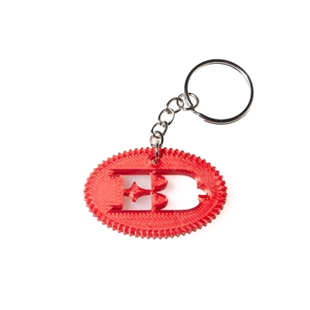 Briley Raptor Logo Keychain